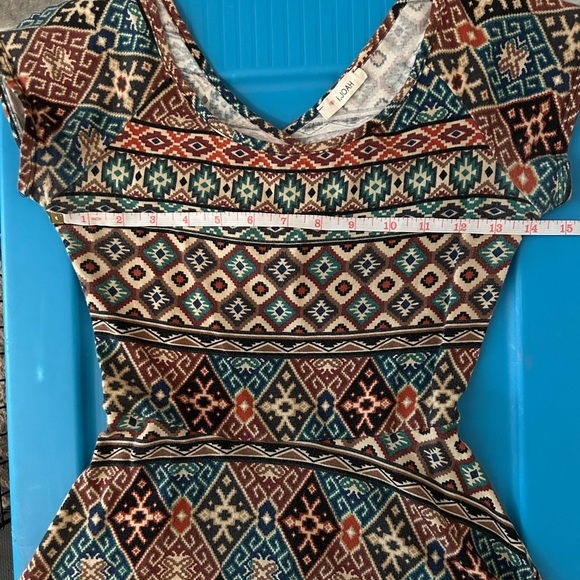 Vintage Empire Waist Mini Dress - Picture 3 of 5